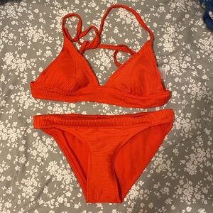 Orange bikini